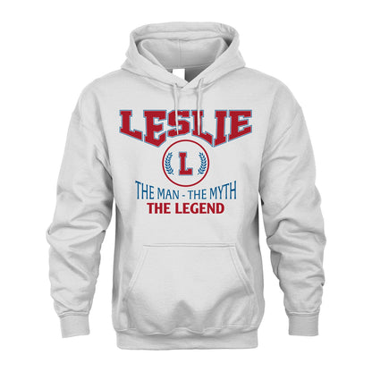 The Man The Myth The Legend Jet Style Shirt LESLIE M1-9