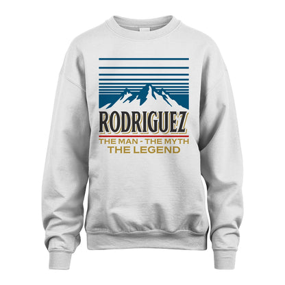 The Man The Myth The Legend Vintage Mountain Shirt RODRIGUEZ M1-19