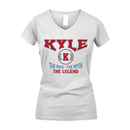 The Man The Myth The Legend Jet Style Shirt KYLE M1-9