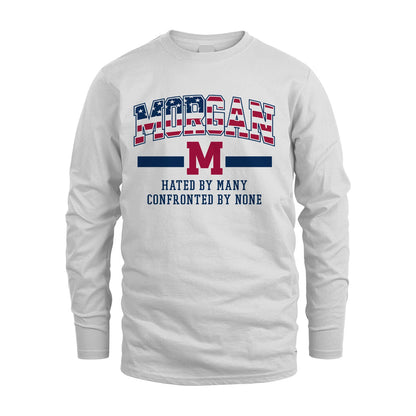 Hated By Many Confronted By None America Shirt MORGAN M1-10