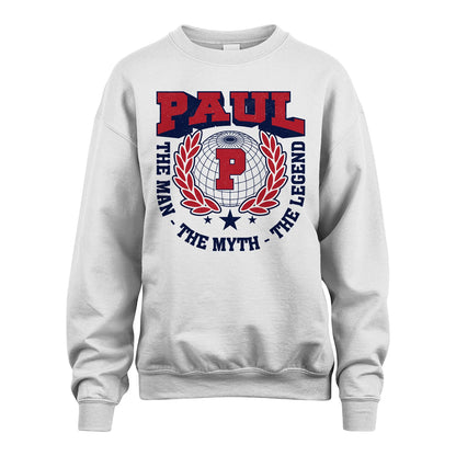The Man The Myth The Legend Logo Shirt PAUL M1-30