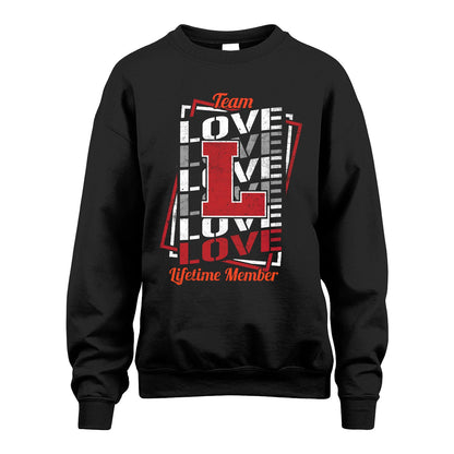 Team Your Name Lifetime Member Sporty Shirt LOVE M1-25