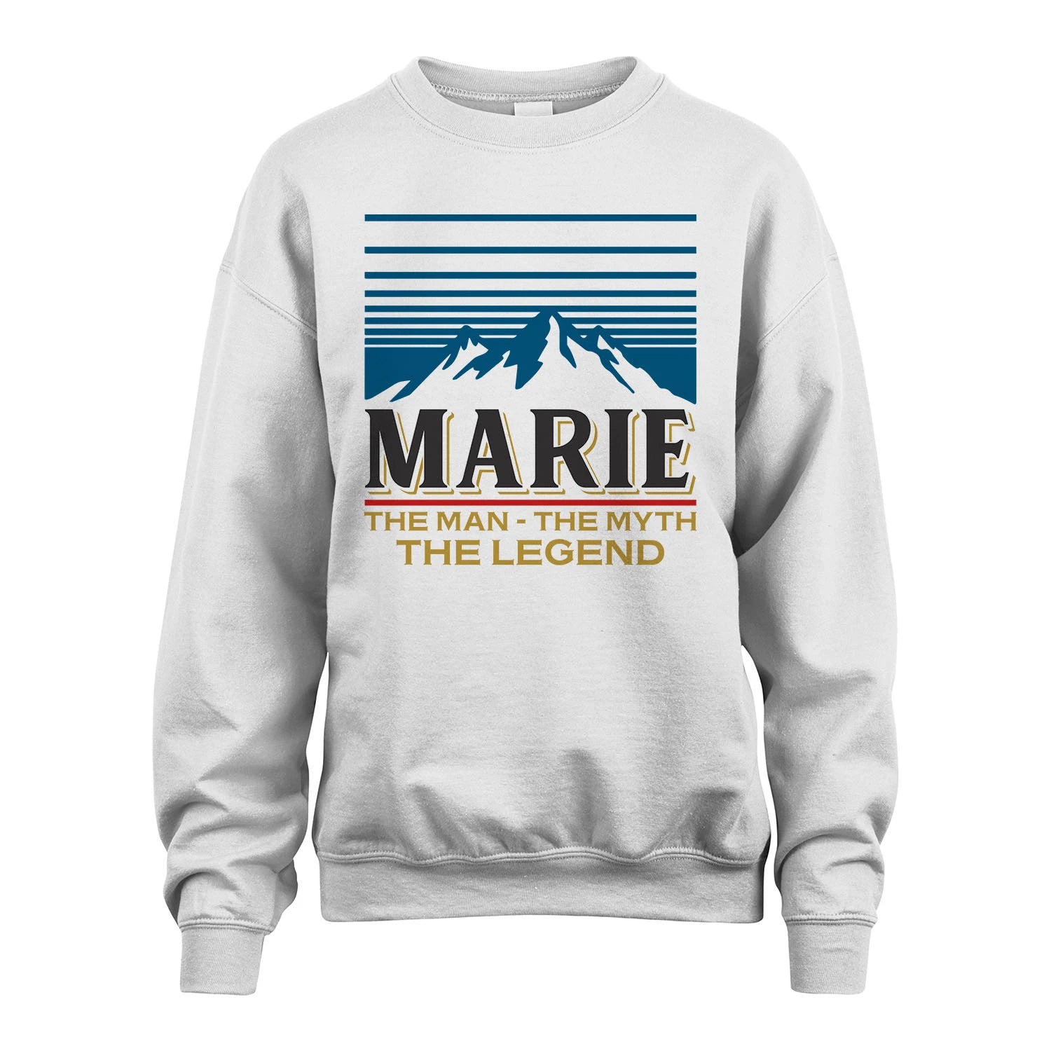 The Man The Myth The Legend Vintage Mountain Shirt MARIE M1-19
