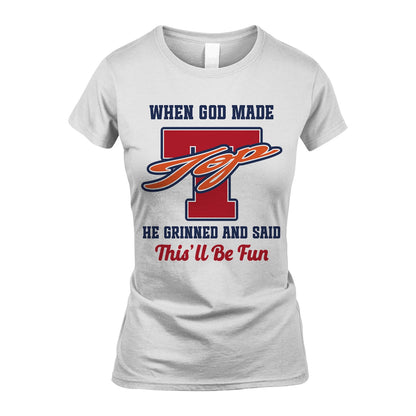 God Made Your Name Custom Shirt TOP M1-16