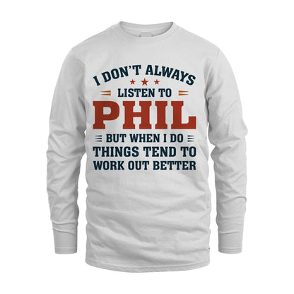 I Don't Always Listen To... PHIL M1-2