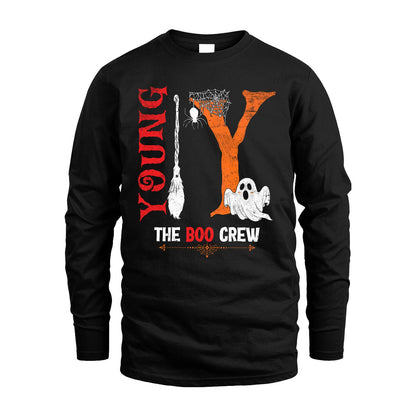 The Boo Crew Halloween With Your Name Shirt YOUNG M1-23