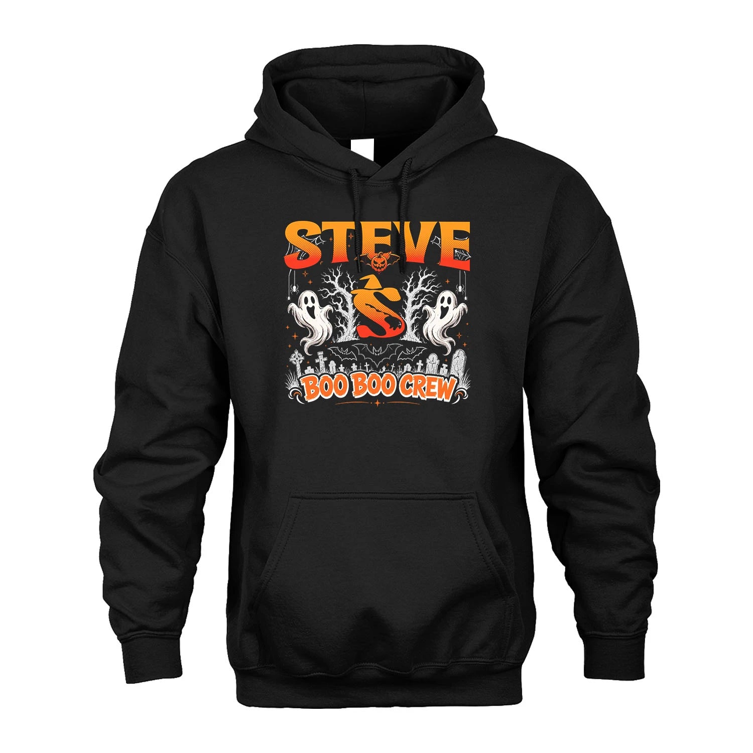 Boo Boo Crew Halloween Custom Name Shirt STEVE M1-28