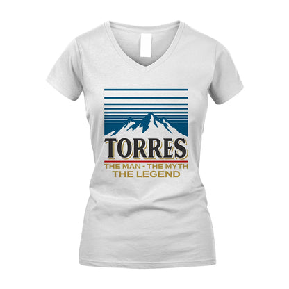The Man The Myth The Legend Vintage Mountain Shirt TORRES M1-19