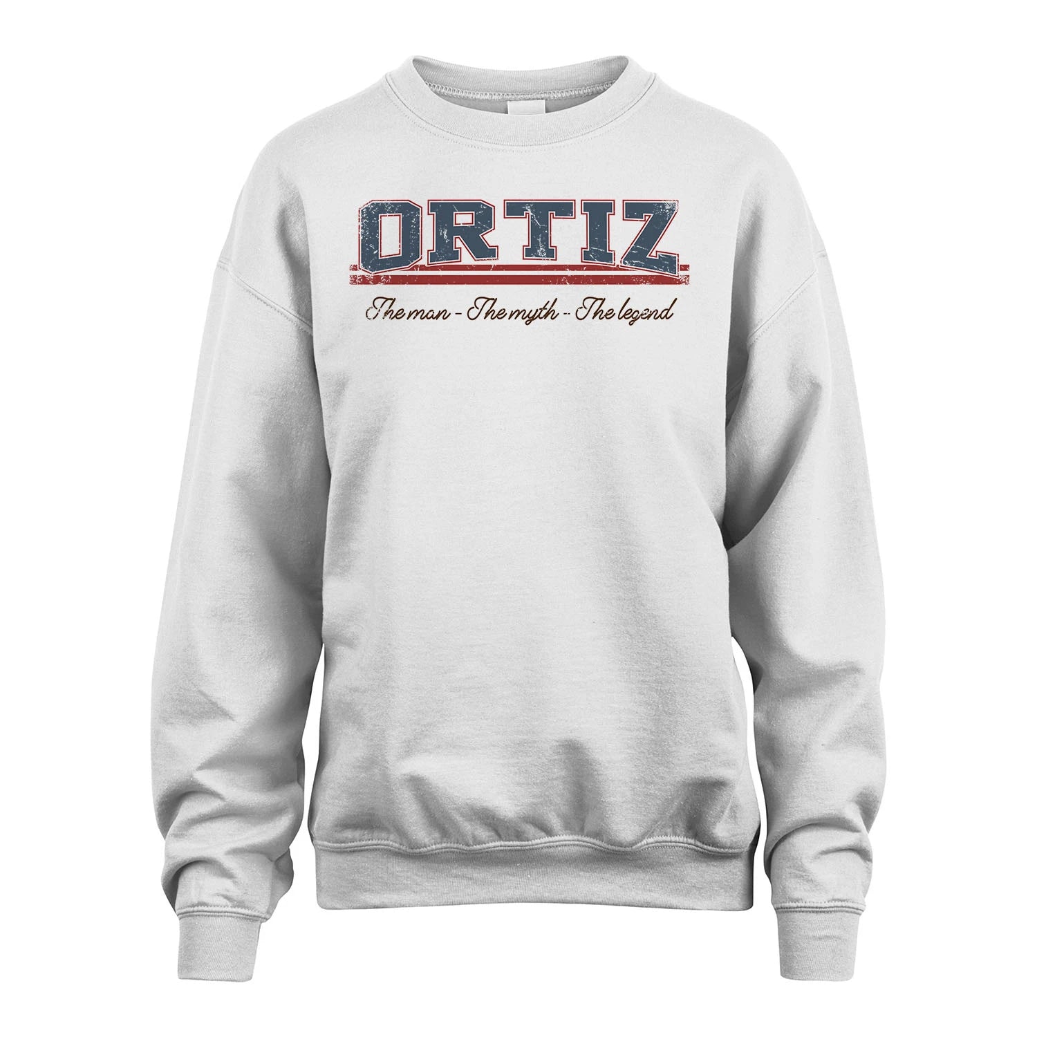 The Man The Myth The Legend Vintage Shirt ORTIZ M1-6