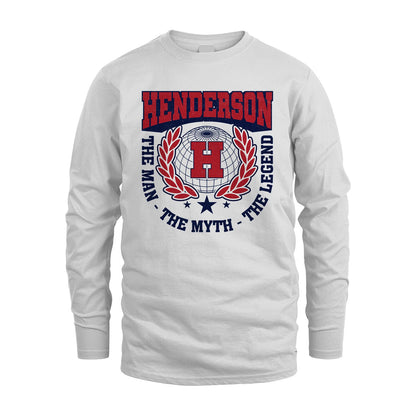 The Man The Myth The Legend Logo Shirt HENDERSON M1-30