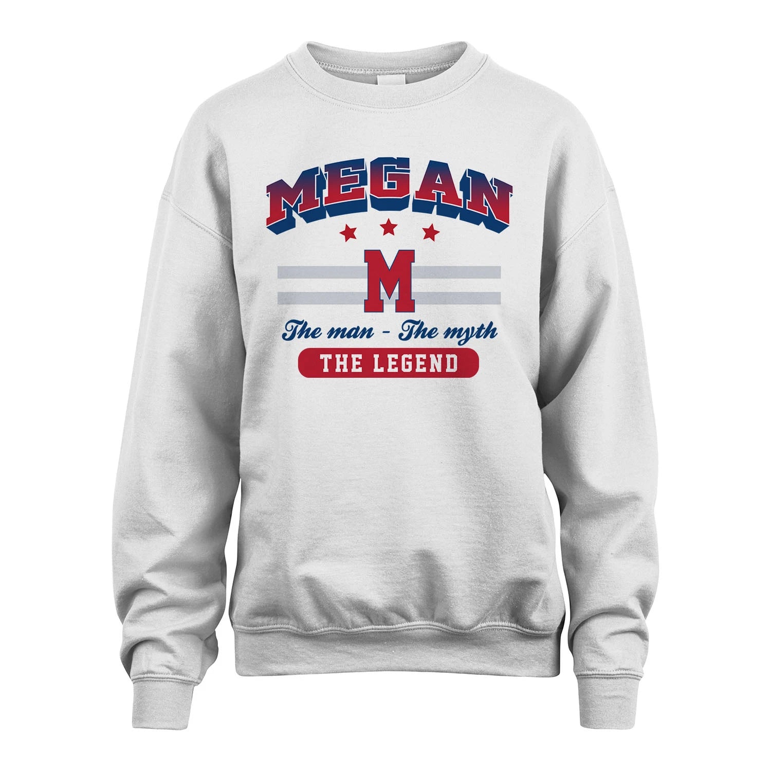 The Man The Myth The Legend With Your Name Shirt MEGAN M1-35