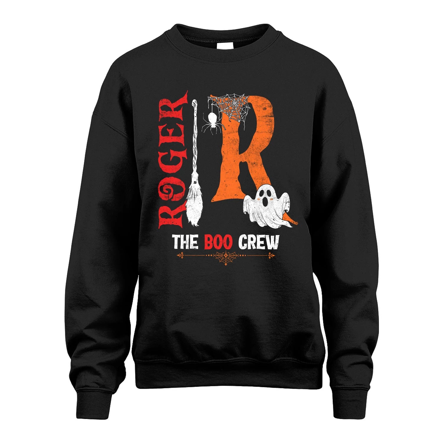 The Boo Crew Halloween With Your Name Shirt ROGER M1-23