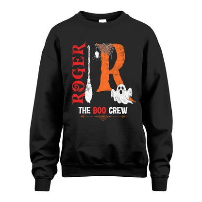 The Boo Crew Halloween With Your Name Shirt ROGER M1-23