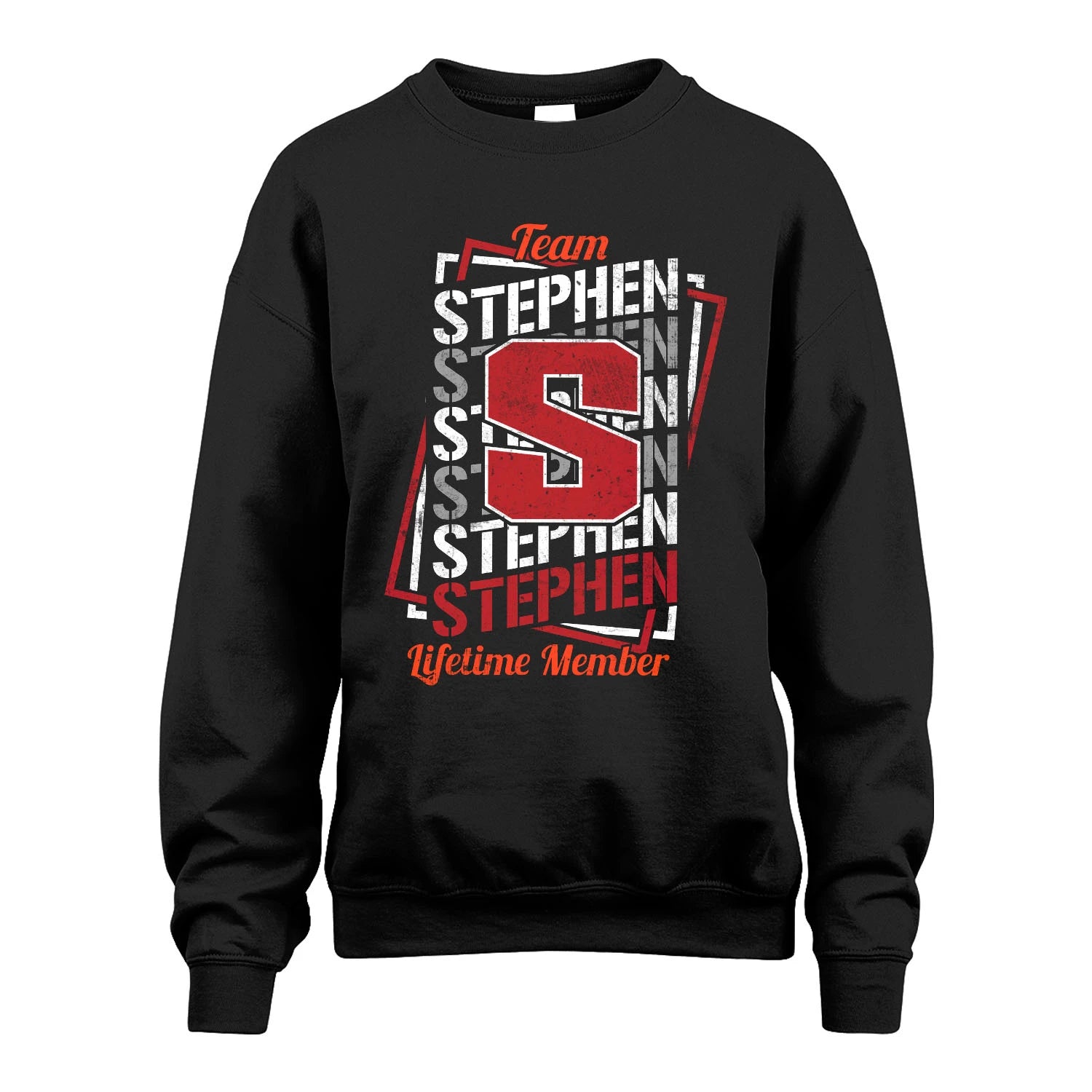 Team Your Name Lifetime Member Sporty Shirt STEPHEN M1-25