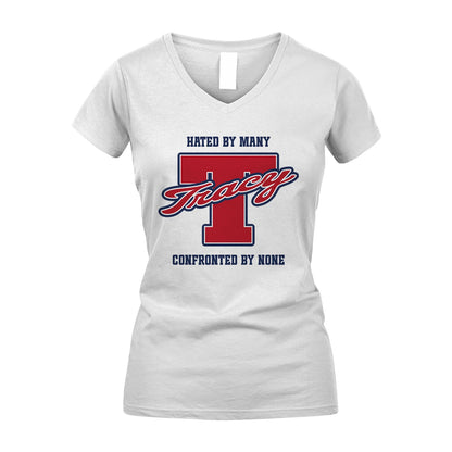 Hated By Many Confronted By None Personalized Name Shirt TRACY M1-8