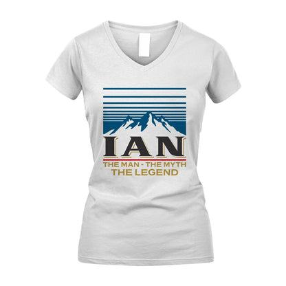 The Man The Myth The Legend Vintage Mountain Shirt IAN M1-19