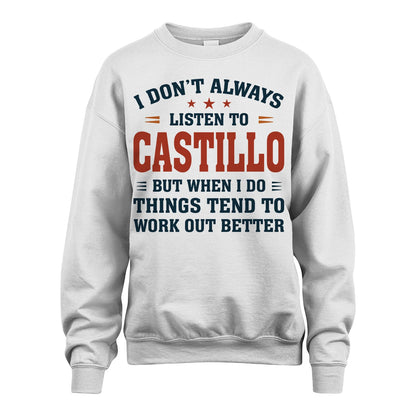 I Don't Always Listen To... CASTILLO M1-2