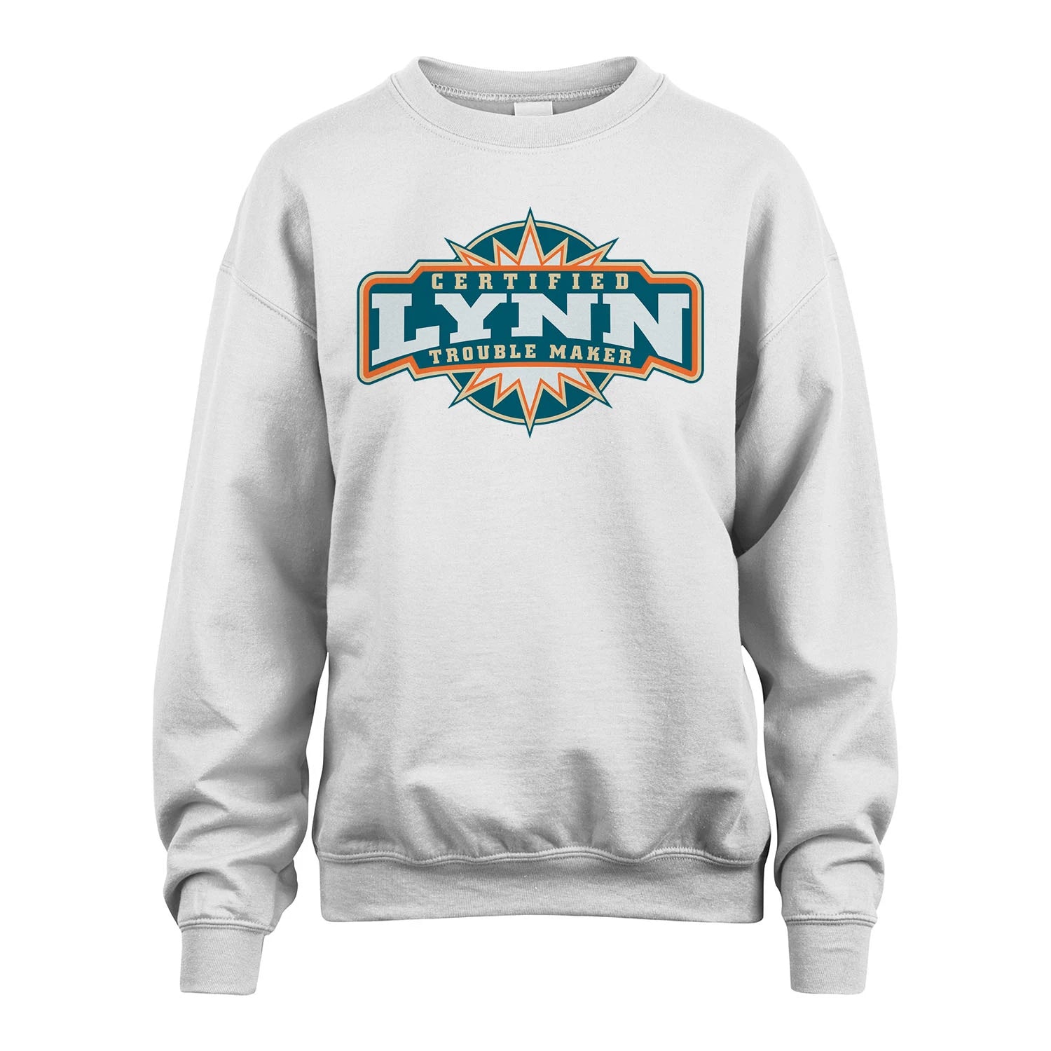 Certified Your Name Trouble Maker Shirt LYNN M1-36