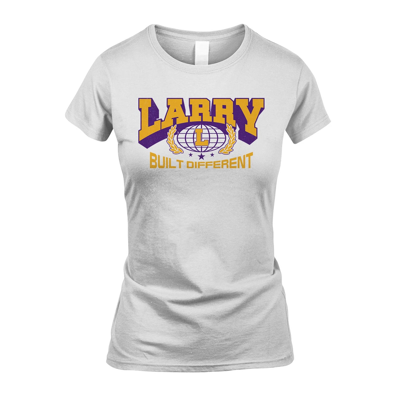 Your Name Built Different Sporty Shirt LARRY M1-32