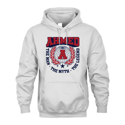 The Man The Myth The Legend Logo Shirt AHMED M1-30