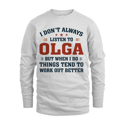 I Don't Always Listen To... OLGA M1-2