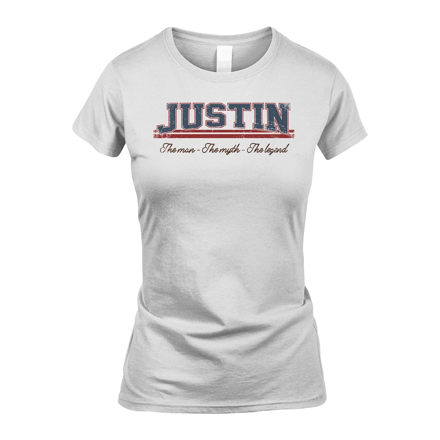 The Man The Myth The Legend Vintage Shirt JUSTIN M1-6