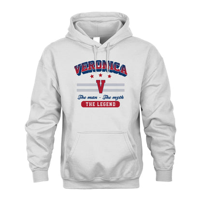 The Man The Myth The Legend With Your Name Shirt VERONICA M1-35
