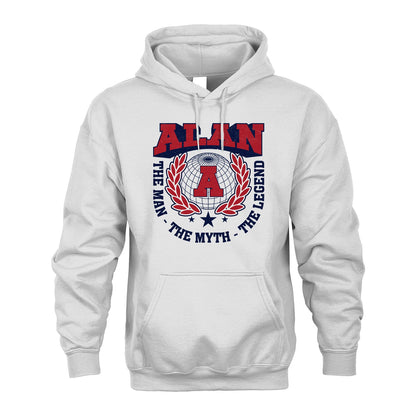 The Man The Myth The Legend Logo Shirt ALAN M1-30