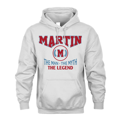 The Man The Myth The Legend Jet Style Shirt MARTIN M1-9