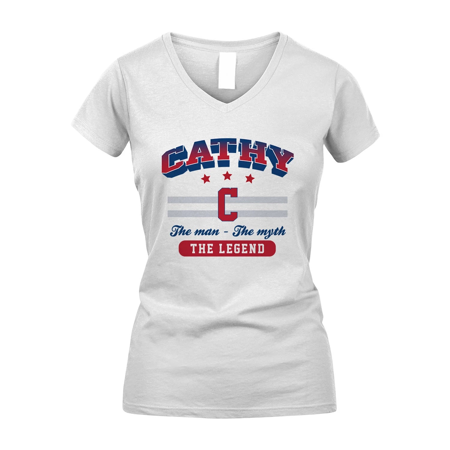 The Man The Myth The Legend With Your Name Shirt CATHY M1-35
