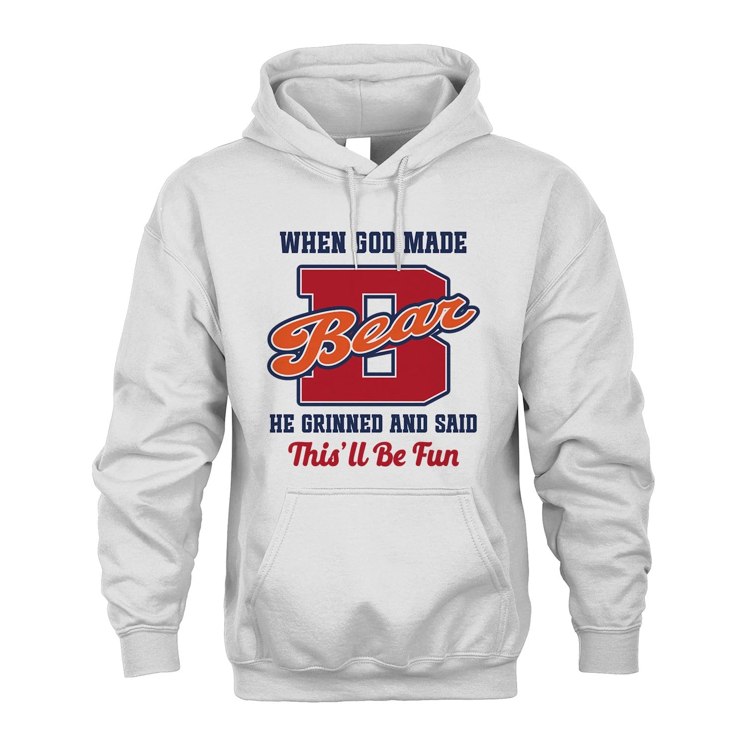 God Made Your Name Custom Shirt BEAR M1-16
