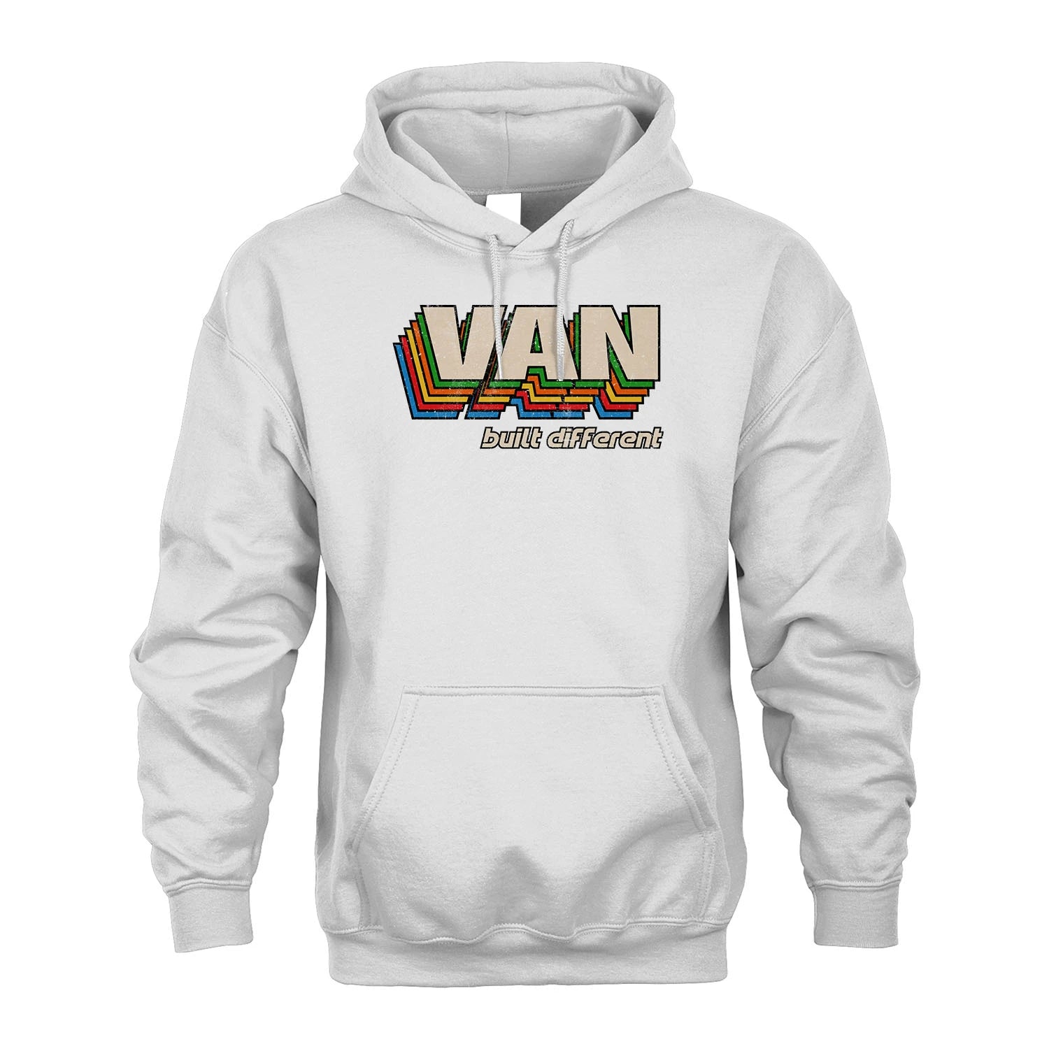 Your Name Built Different Retro Shirt VAN M1-26