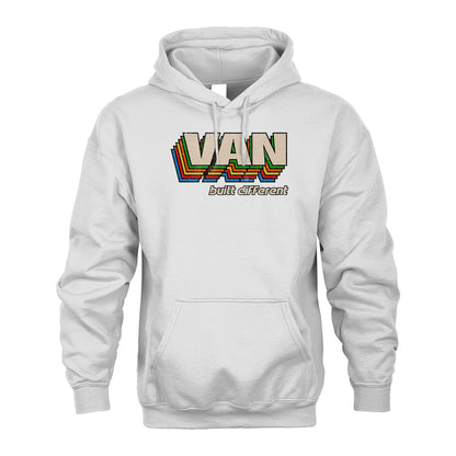 Your Name Built Different Retro Shirt VAN M1-26