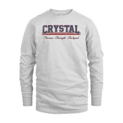 The Man The Myth The Legend Vintage Shirt CRYSTAL M1-6