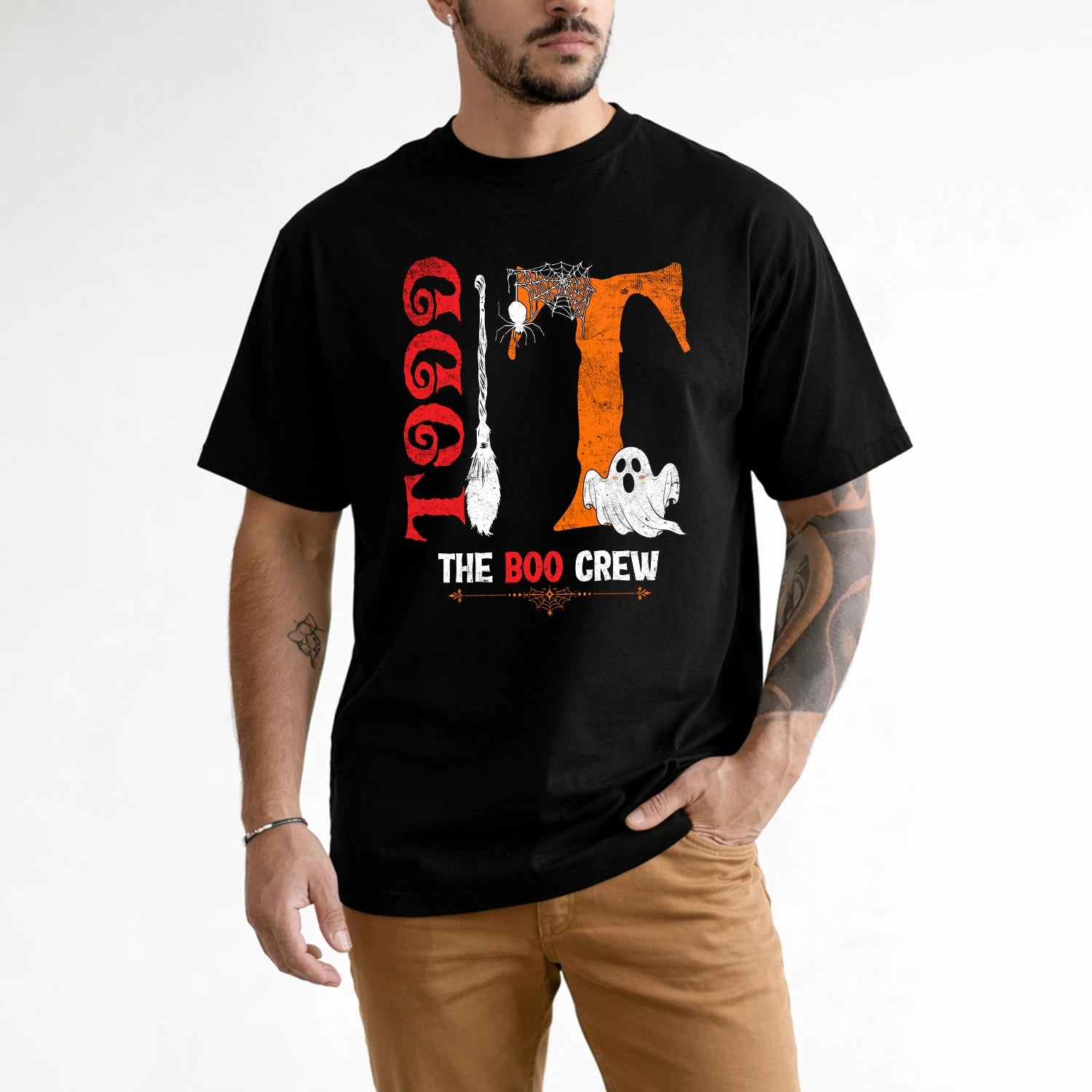 The Boo Crew Halloween With Your Name Shirt TODD M1-23