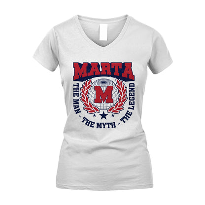 The Man The Myth The Legend Logo Shirt MARTA M1-30