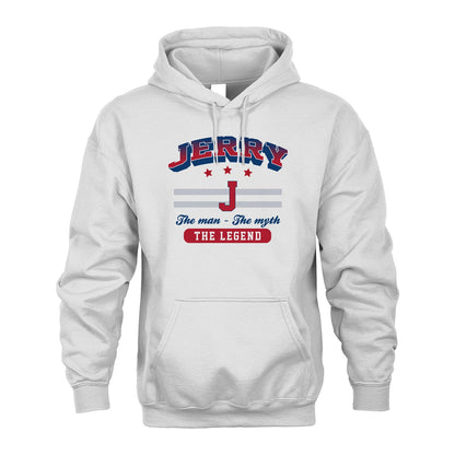 The Man The Myth The Legend With Your Name Shirt JERRY M1-35