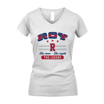 The Man The Myth The Legend With Your Name Shirt ROY M1-35