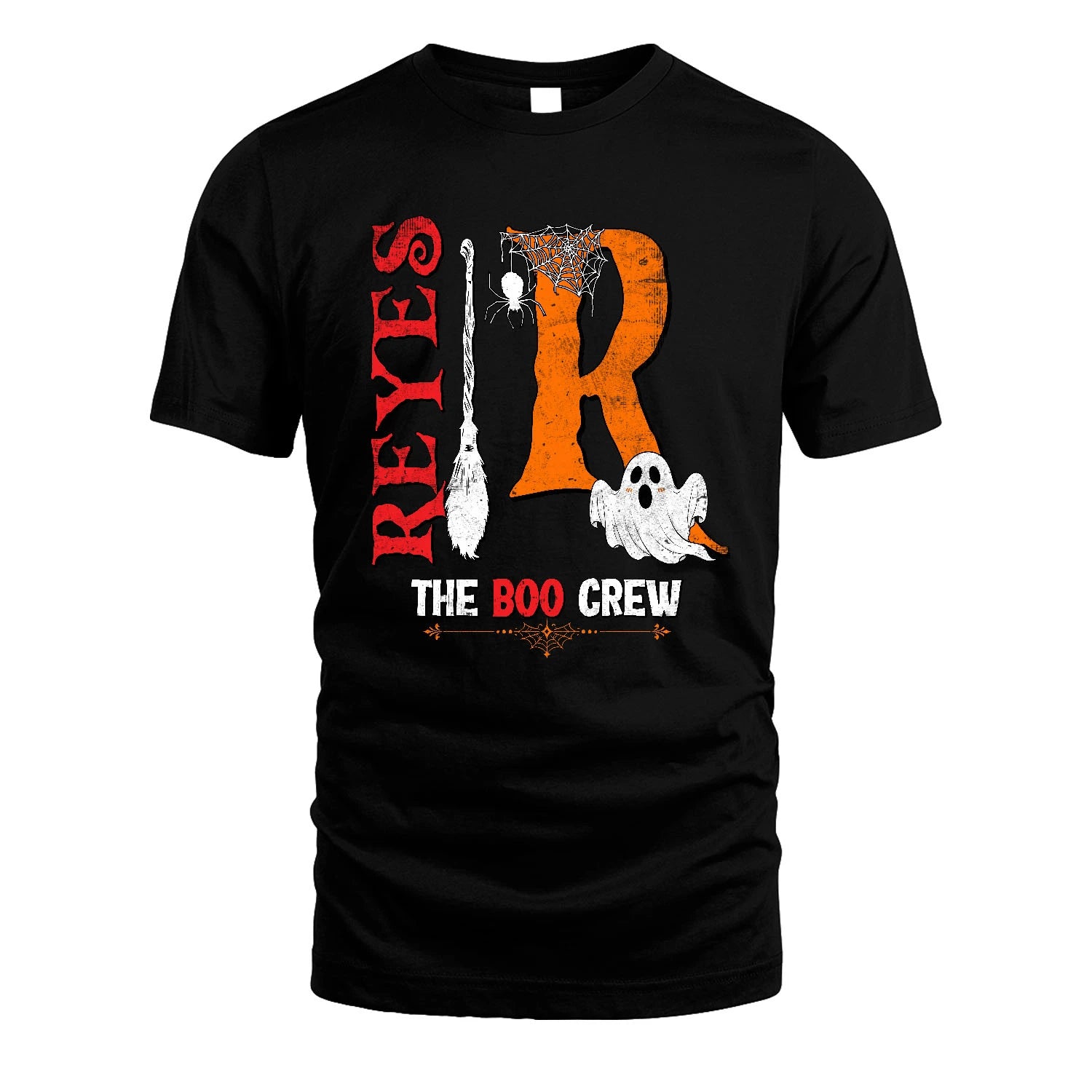 The Boo Crew Halloween With Your Name Shirt REYES M1-23