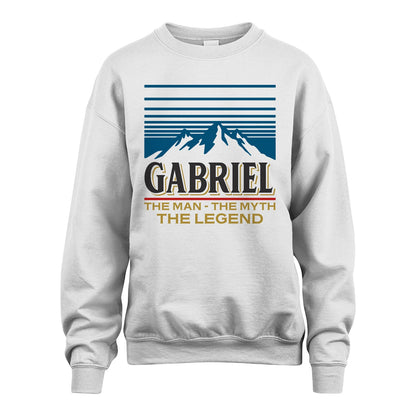 The Man The Myth The Legend Vintage Mountain Shirt GABRIEL M1-19