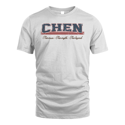 The Man The Myth The Legend Vintage Shirt CHEN M1-6