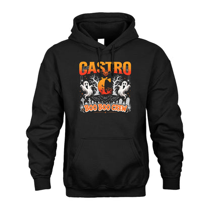 Boo Boo Crew Halloween Custom Name Shirt CASTRO M1-28
