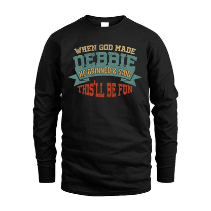 The Man The Myth The Legend Sporty Shirt DEBBIE M1-15