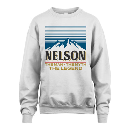 The Man The Myth The Legend Vintage Mountain Shirt NELSON M1-19
