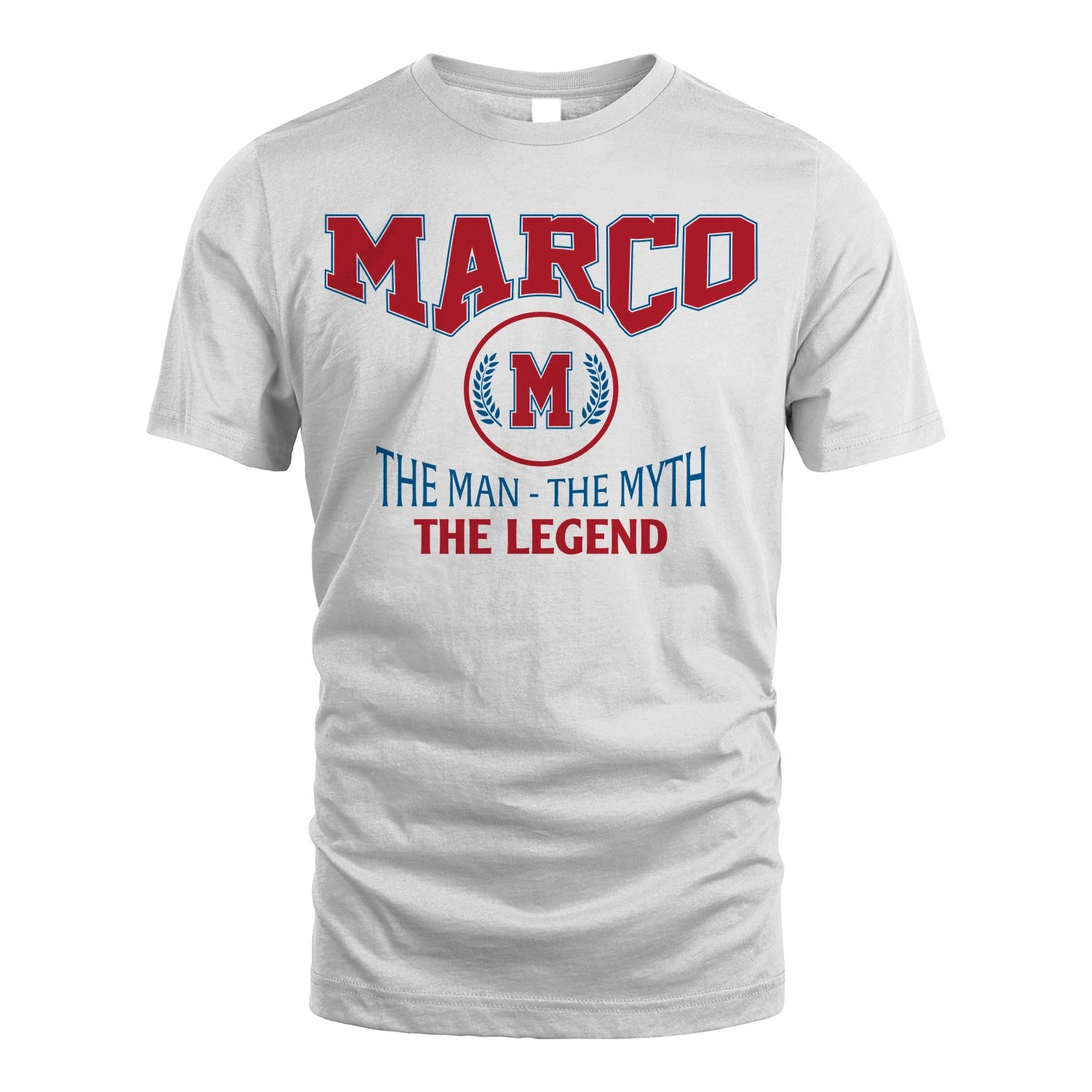 The Man The Myth The Legend Jet Style Shirt MARCO M1-9