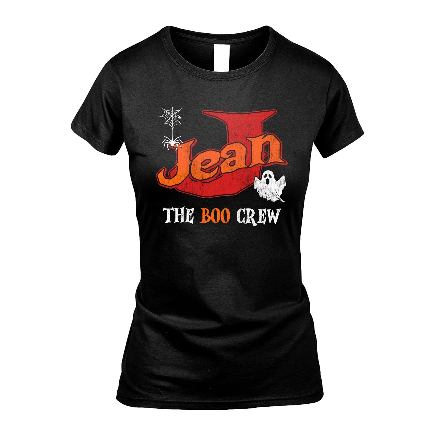 The Boo Crew Halloween Custom Name Shirt JEAN M1-22