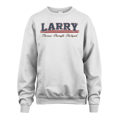 The Man The Myth The Legend Vintage Shirt LARRY M1-6