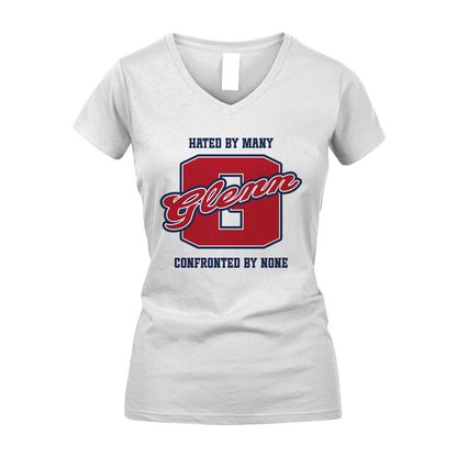 Hated By Many Confronted By None Personalized Name Shirt GLENN M1-8