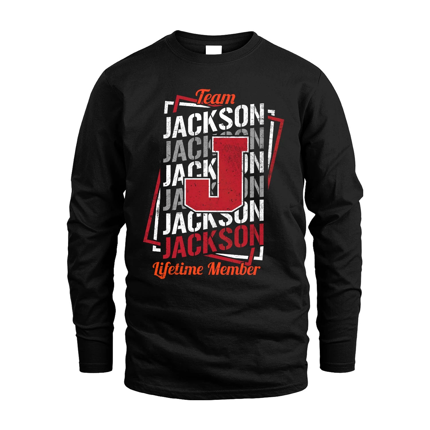 Team Your Name Lifetime Member Sporty Shirt JACKSON M1-25