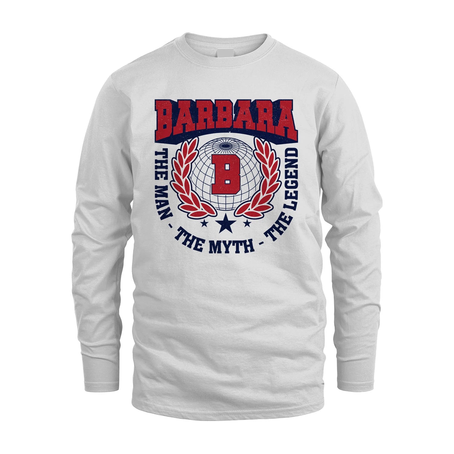 The Man The Myth The Legend Logo Shirt BARBARA M1-30
